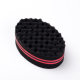 Oval Double Use Curly Hair Sponge Shaped Hair Hair Sponge Brush