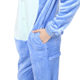 Source Factory Blue Boy Blue Boy Blue Rose Red Stitch Cartoon Animal Conjoined Pajamas Flannel