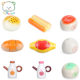 Yiwang Simulation Children's Play-house Toy Wooden Fruit and Vegetable Bread Kitchen Toy Magnetic Fruit and Vegetable Cheating