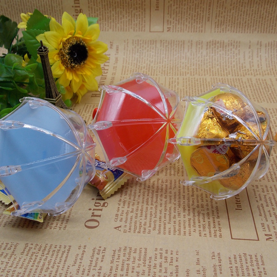Foreign trade e-commerce cross-border supply Yiwu factory direct personalized creative candy box Mini small umbrella candy box