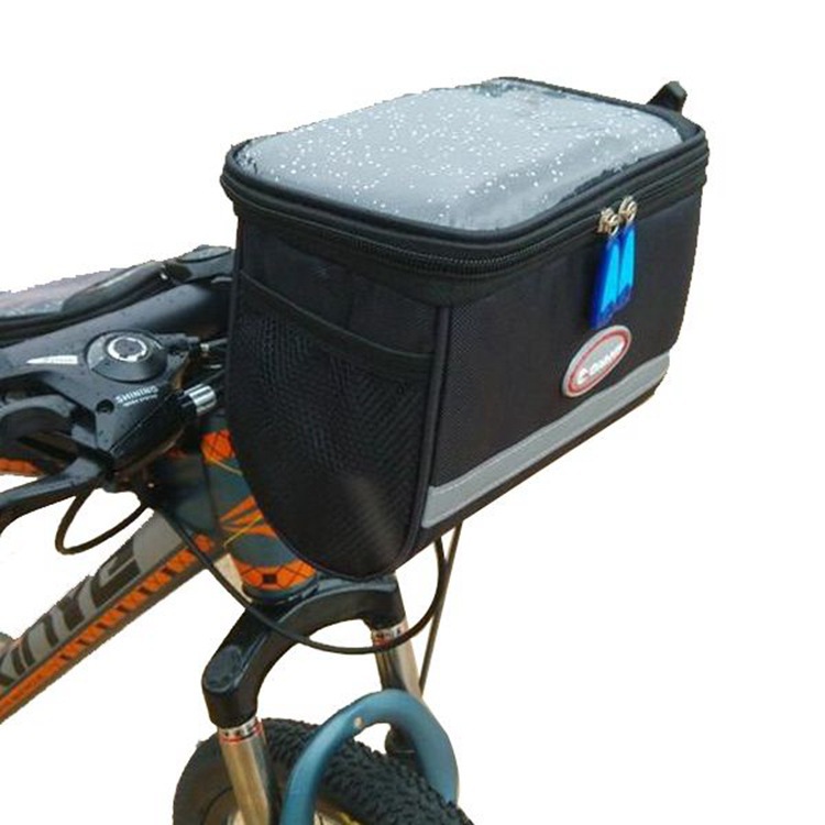 Mountain bike front handle bag large capacity waterproof folding head bag bicycle dragon head bag cycling bag multi-color optional