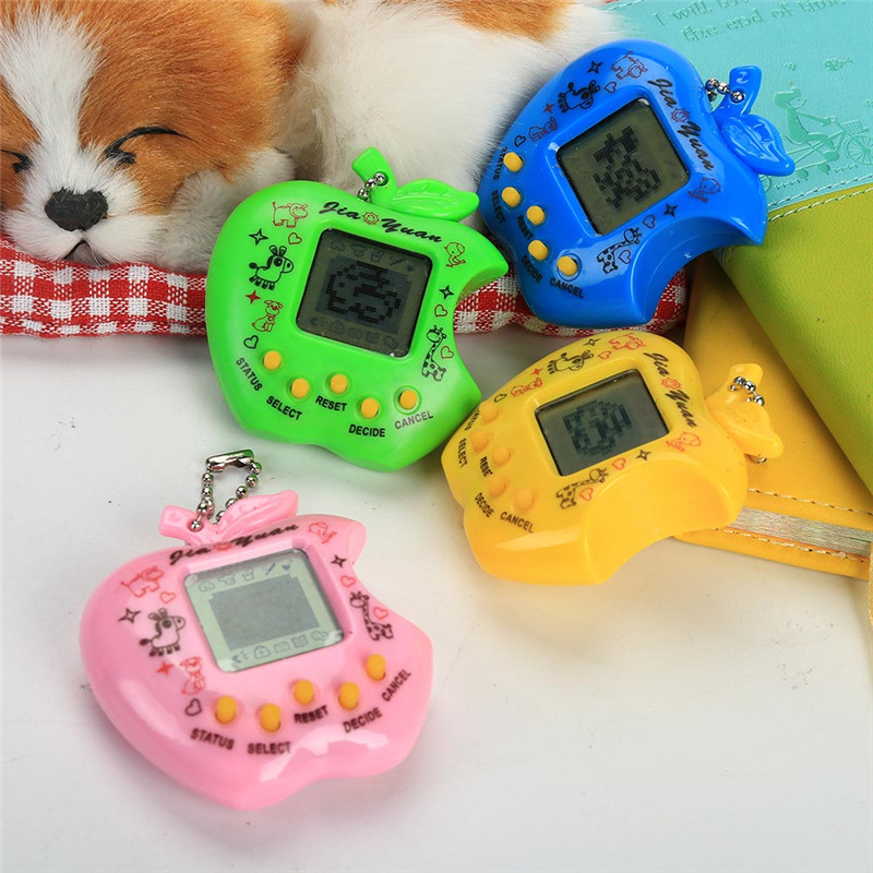 Cross-border exclusive handheld pet game machine children's virtual electronic pet machine mini pet machine interactive toys