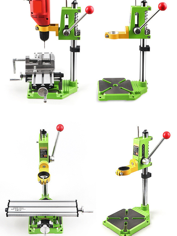 ミニ強力な電気ドリルスタンド Bg6116 多機能ピストルドリルさまざまな速度鉄ユニバーサルワークベンチ|undefined