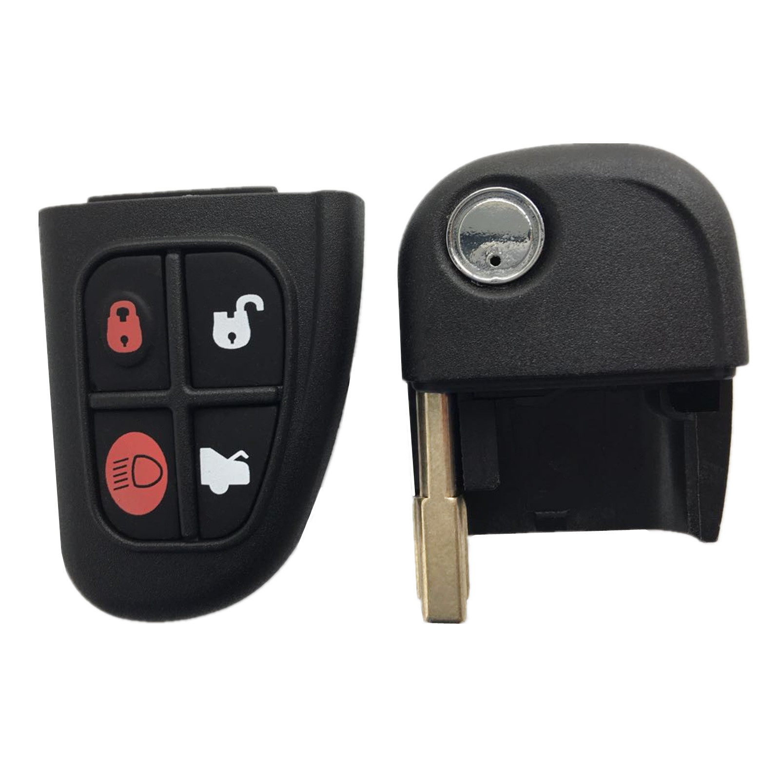 Applicable to Jaguar car key Jaguar 4-key folding remote control 433 frequency with 60 chip key