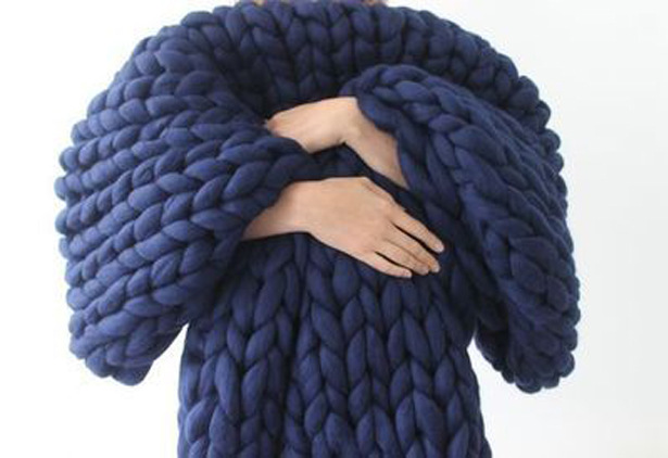 Amazon Nordic Thick Wool Handmade Blanket Blanket Knitted Blanket Blanket Blanket Sofa Cover Blanket Thick Blanket
