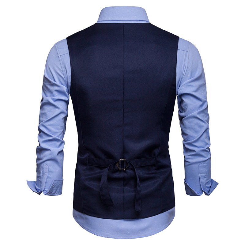 European version of men's accessories with nightclub suit vest coat M53