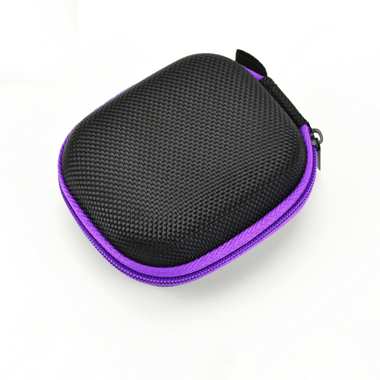 Portable essential oil bottle storage bag multi-purpose anti-shake and anti-drop EVA essential oil bag 6 5ml rolling bead bottles