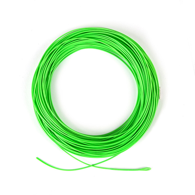 Fly fishing line Shooting line floating fishing line connection line 0.026 "0.032" Green Orange