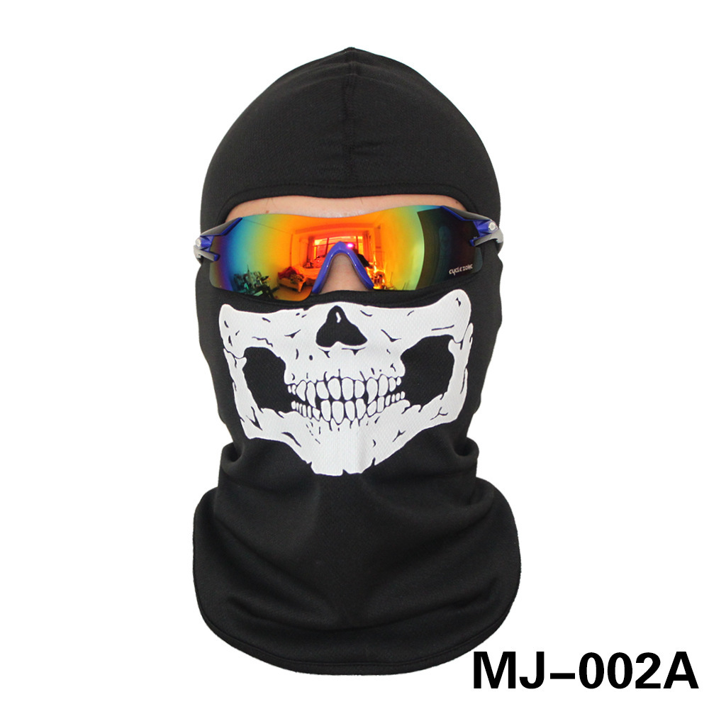 Outdoor Cycling Mask Call of Duty Tactical Ghost Mask Head Cover Skull Head Outdoor Cold Cycling Mask