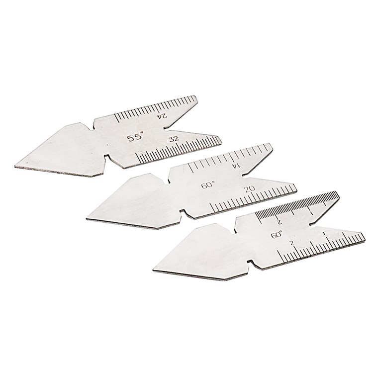 Center Gauge Center Gauge Metric 60 Deg Center Angle Template US Standard Thread Gauge 55 Deg