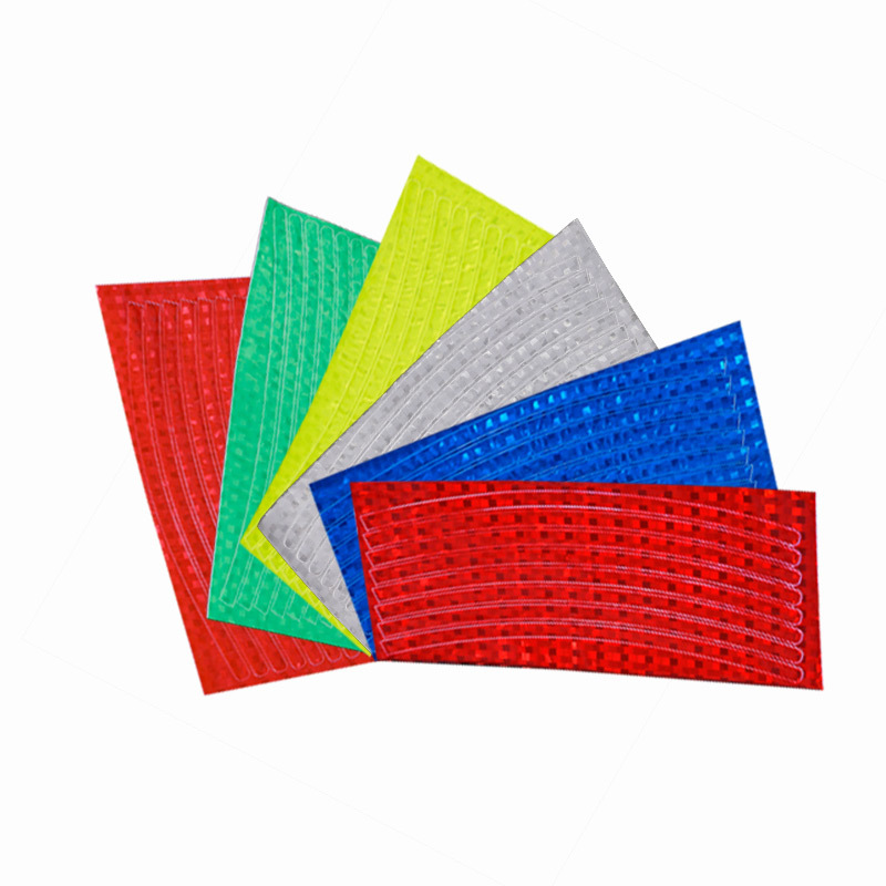 Deemount balance car self-reflective car sticker night riding car tire color body decoration accessories
