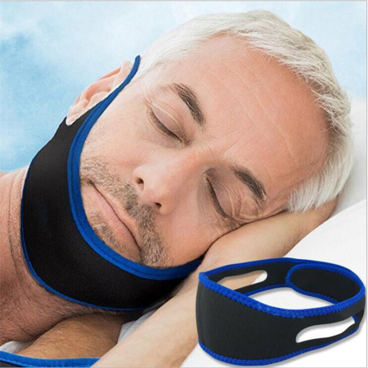 Men's and women's adult anti-snoring belt support belt health anti-snoring headband anti-snoring chin dislocation support belt wholesale