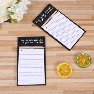 Manufacturers magnetic message book Soft Magnetic note pad note stickers N times advertising message book refrigerator stickers