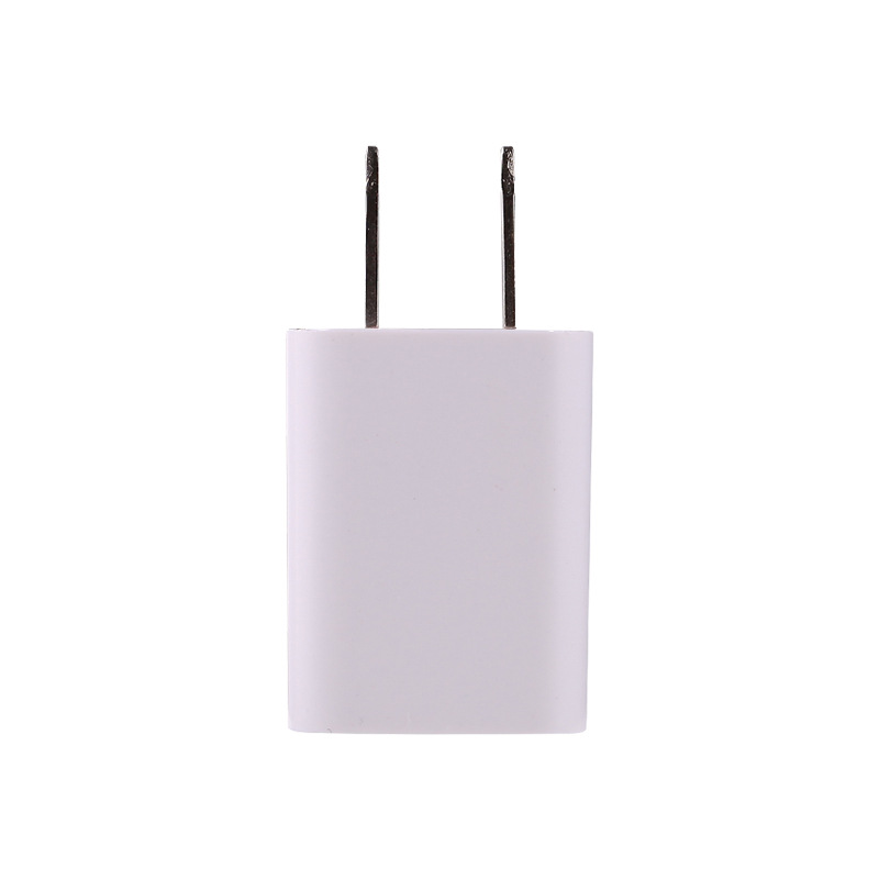 Green dot 1A charger 5V1A single USB charger foot 1A mobile phone charger 5v1a adapter