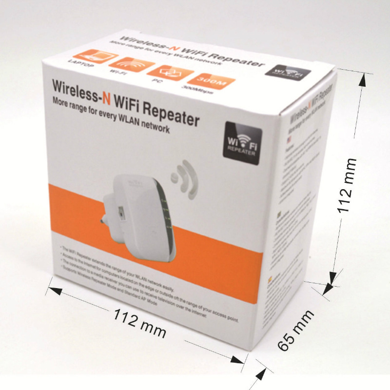 wifi repeater signal amplifier 300m small steamed bread wireless routing network extender signal booster