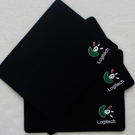 Game black Luo branch mouse pad Internet cafe mouse pad Wholesale Office mouse pad soft and comfortable black mouse pad