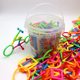 Smart Stick Puzzle Assembled Toy Building Blocks Kindergarten Assembled DIY Children's Magic Stick Early Education Building Blocks Stick