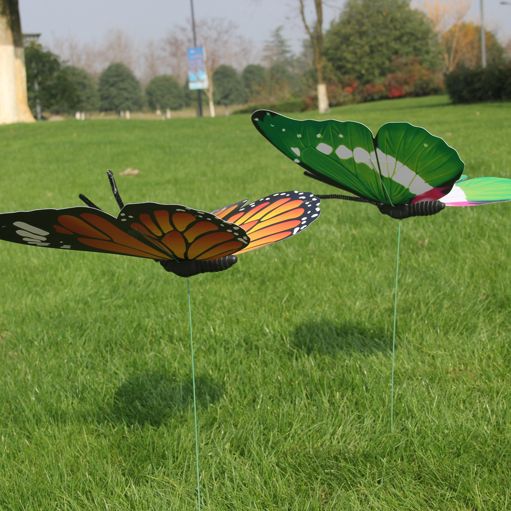 40cm simulation butterfly gardening potted plant decoration Mall venue scene layout decoration flower arrangement butterfly