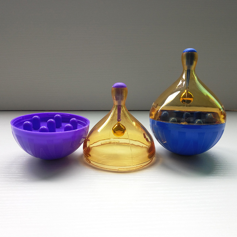 Factory direct cross-border supplies pet fun not to leak ball sound leak ball tumbler dog toys