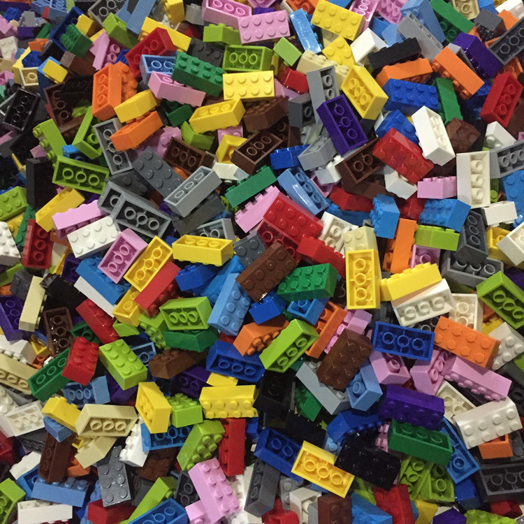 Building blocks spare parts basic bricks bulk small particle building blocks weighing kg DIY creative free assembling toys 0.1kg/bag