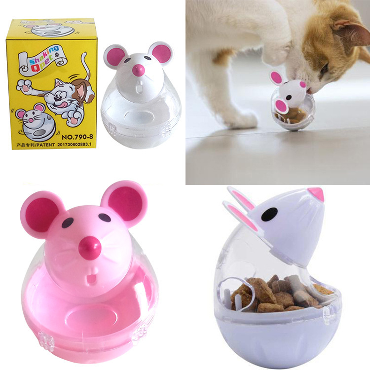 Factory direct cross-border supplies pet fun not to leak ball sound leak ball tumbler dog toys
