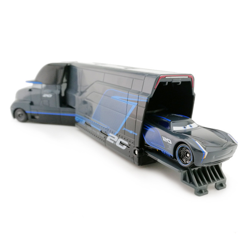 Racing Car Story 3 Black Storm Jackson Container Truck Alloy Car Truck Uncle Mai Toys