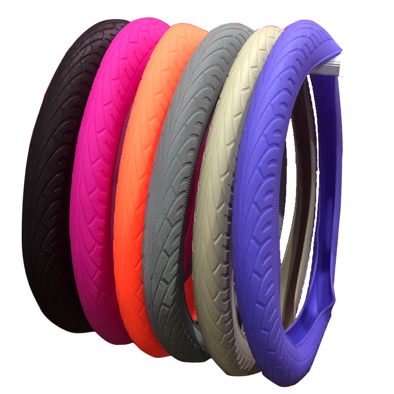 Car steering wheel cover silicone tire pattern steering wheel cover feel non-slip wear-resistant cover washable and easy to clean