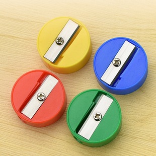 TAIHAO round pencil sharpener pencil sharpener eyebrow pencil lip pencil knife sharpener round plastic pencil sharpener wholesale