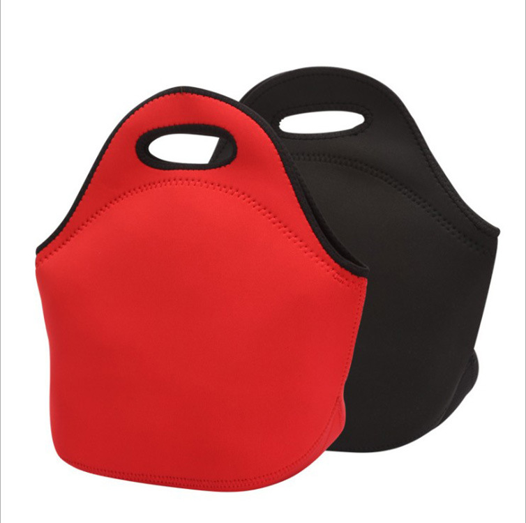 Cross-border Spot Diving Material Lunch Bag Portable Insulation Bag Student Lunch Bag Outdoor Picnic Multi-color Work Meal Bag