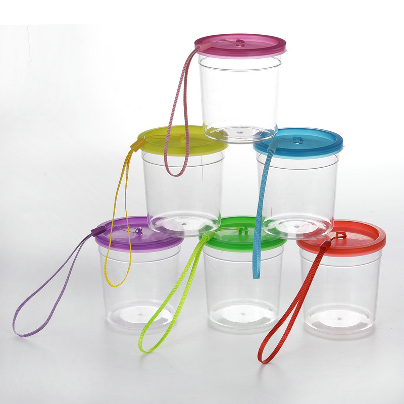 Reptile Feeding Box Creative Small Mini Turtle Tank Bucket Jellyfish Cup Plastic Fish Tank Transparent Insect Cup
