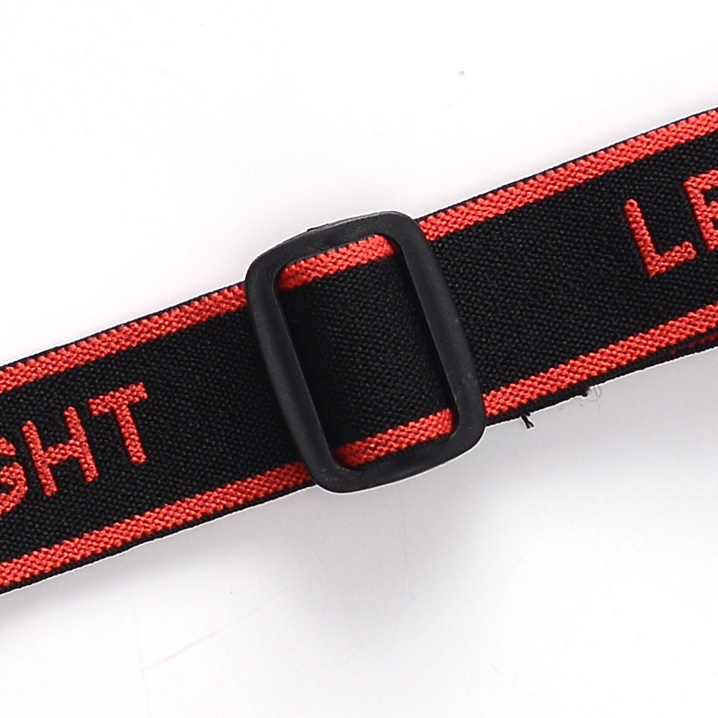 LED headlamp Webbing factory wholesale jacquard elastic webbing non-slip headlamp belt high elastic elastic headlamp belt