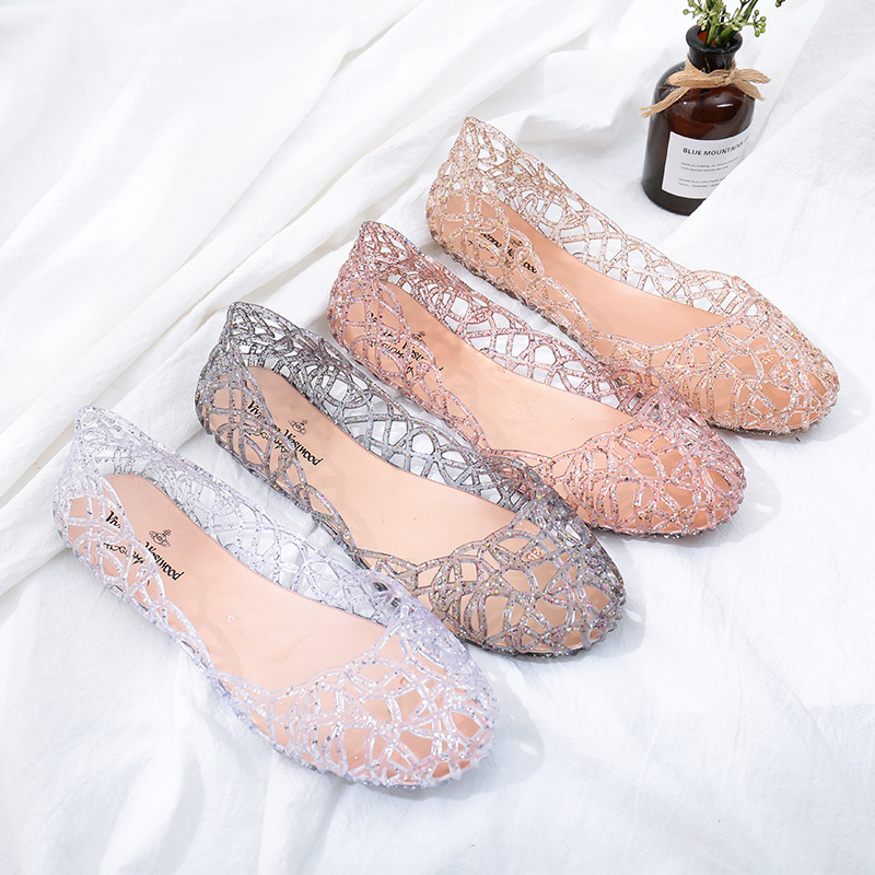 New Summer Fashion Casual Sandals Women's Toe Hollow Hole Women's Shoes Lightweight Breathable Hole Shoes Factory Wholesale