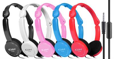 Cross-border Hot-selling Headset with Mai Telescopic Folding Gift Promotion Music Company Training Institution Children's Music Headset