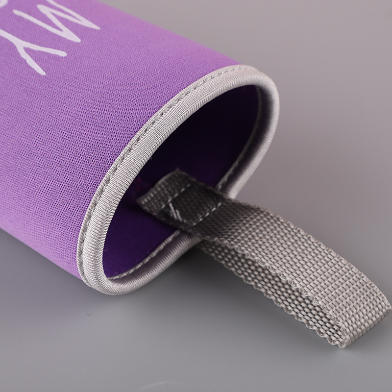 Wholesale creative thermos cup cover my bottle glass cup cover diving material cup cover printable LOGO