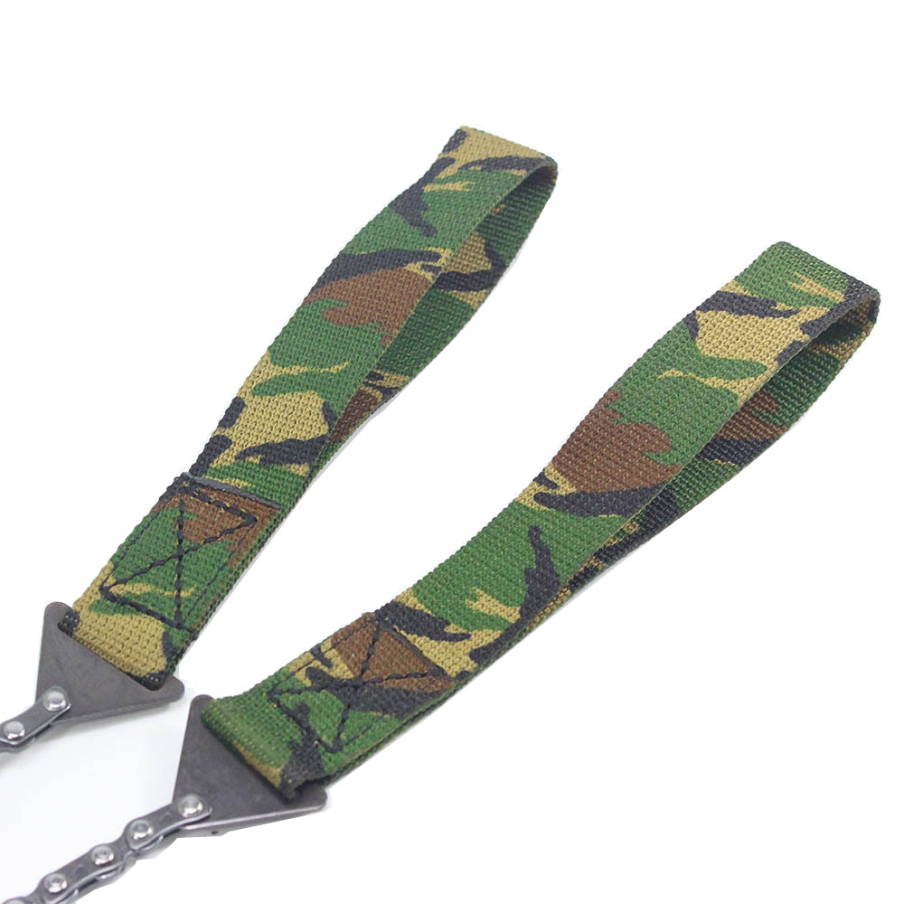 Outdoor camping tools 24 inch portable pocket saw cloth bag wire saw hand chain saw survival chain saw