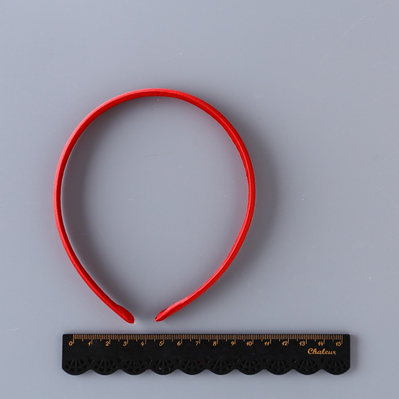 Children's headband 1cm cloth plastic headband girls' headwear hair accessories wholesale diy accessories handmade materials wholesale