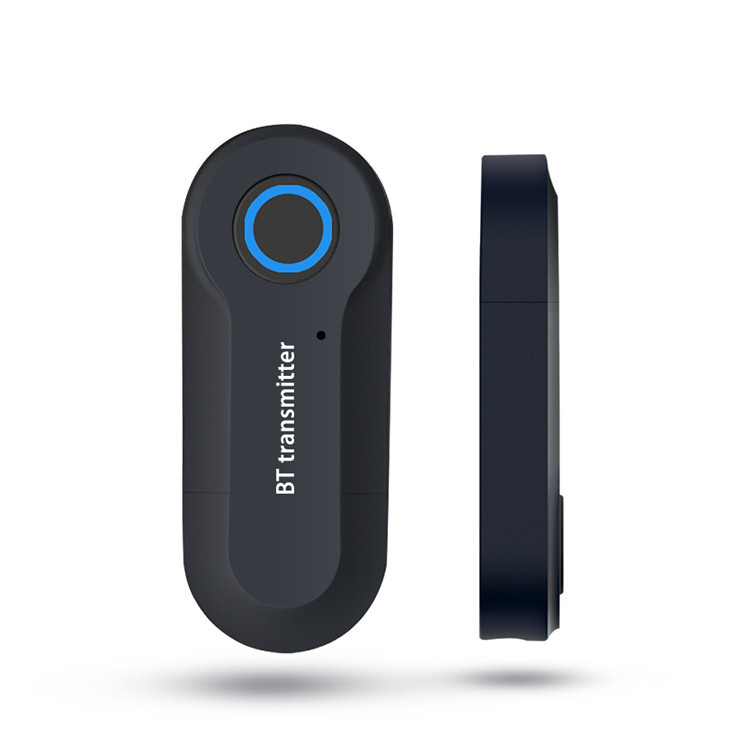 Bluetooth transmitter desktop computer TV audio to wireless mini 3.5mm stereo adapter 4.0 drive-free