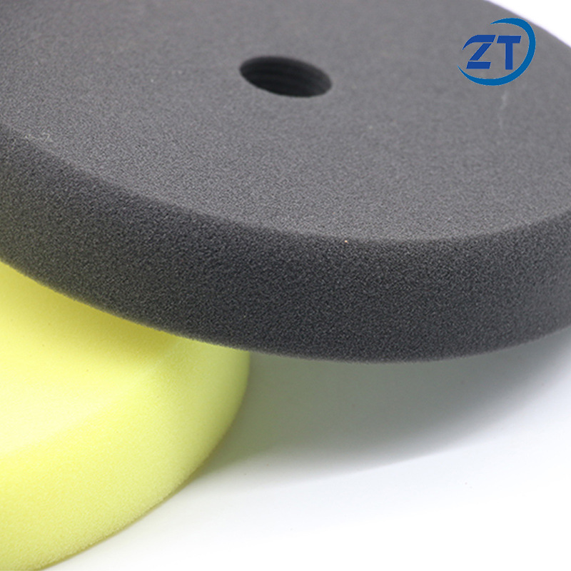 Car beauty 6 inch polishing sponge wheel coarse medium fine polishing grinding mirror reduction disc self-adhesive sponge polishing disc