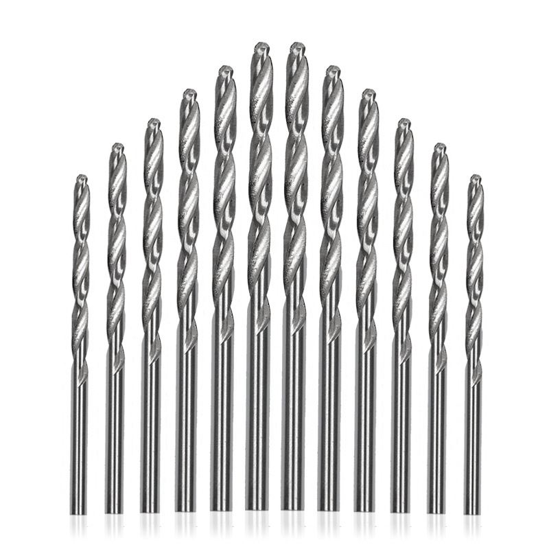 Round shank twist drill wholesale high speed steel titanium plated twist drill straight shank drill 10PCs/25PCs drill bit