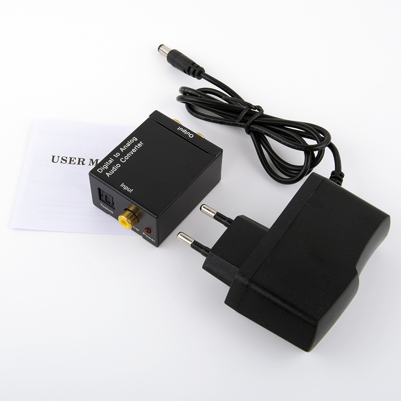 Spot specials digital to analog digital coaxial audio converter fiber to analog audio converter