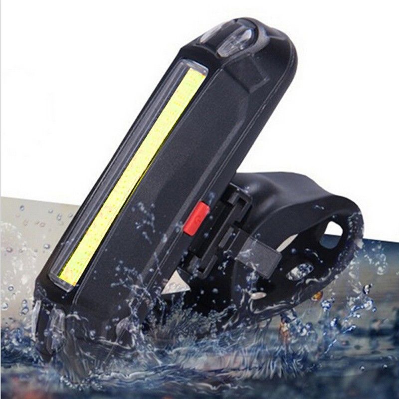 Night riding bicycle taillight Super Light super bright USB rechargeable bicycle convenient installation mountain bike LED warning taillight