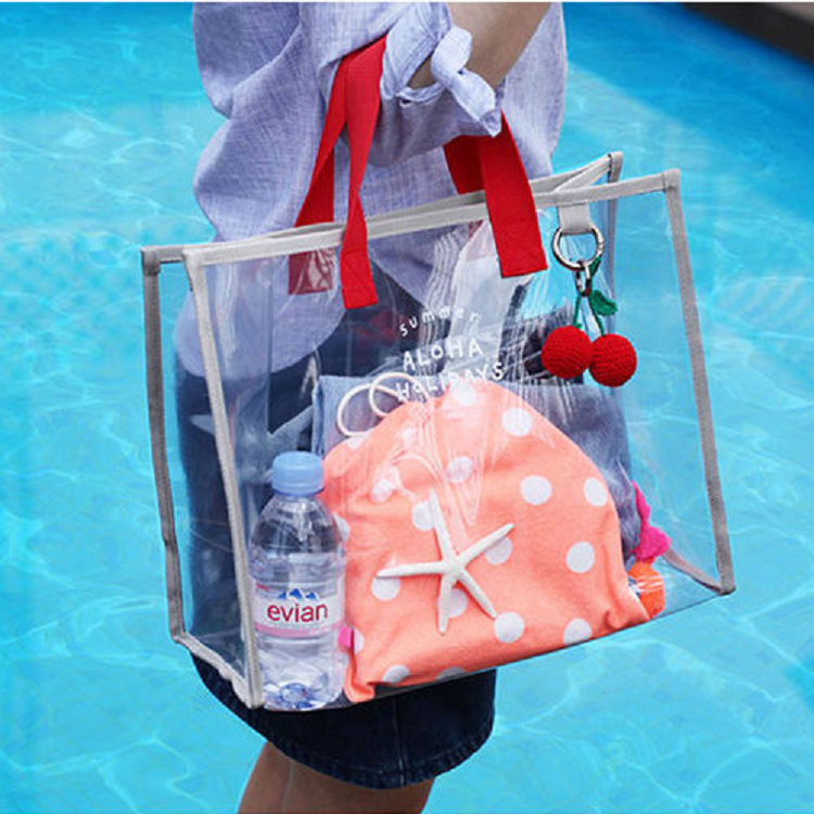 Multi-functional dry and wet separation bag environmental protection PVC hand fitness bag swimming bag fashion travel Beach Bag tote bag
