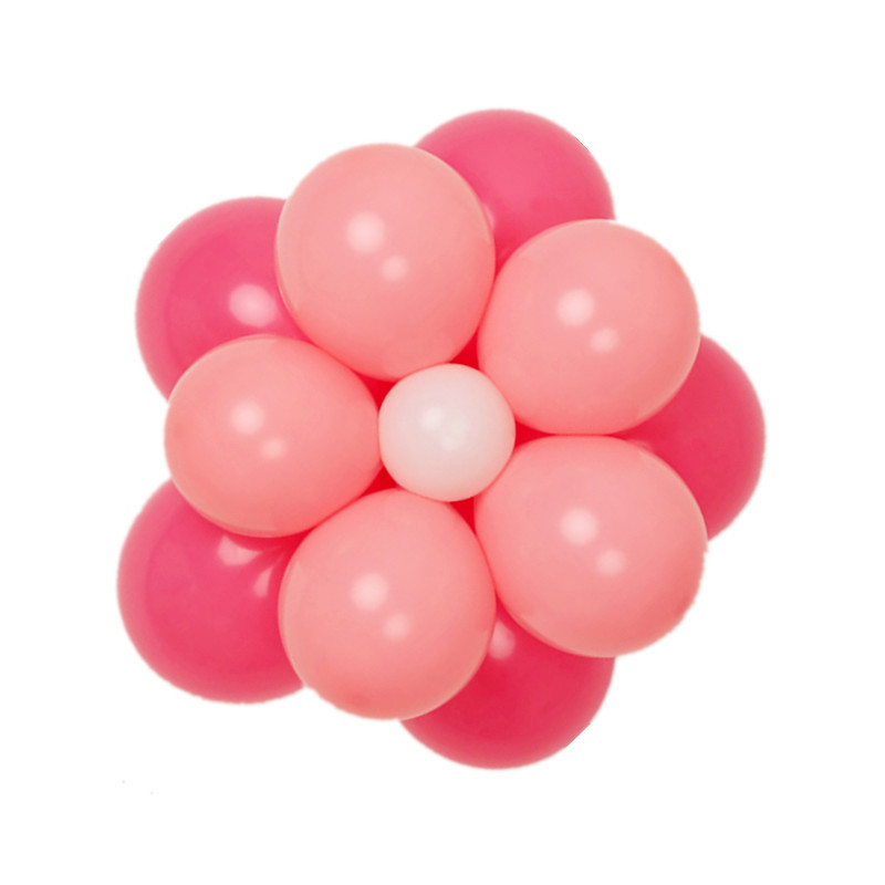 Wholesale balloon accessories plum blossom card holder wedding room decoration flower-shaped balloon clip new five-in-one