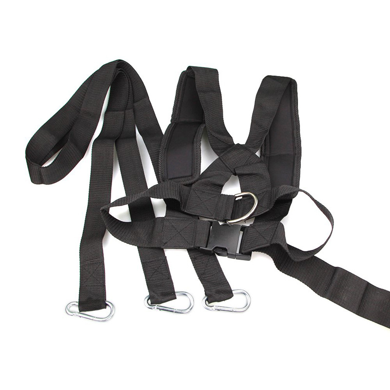 Anti-resistance training Belt running speed exercise tension belt weight-bearing running exercise tension belt vest sleigh strap