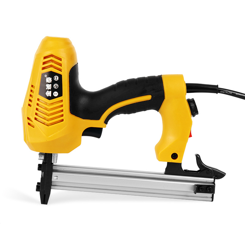 Electric nail gun nail gun U-shaped nail gun nail gun woodworking dual-purpose adjustable nail gun