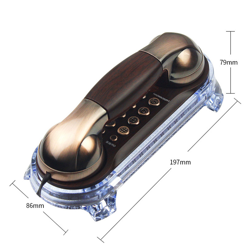 Wholesale (MSQ) meisiqi MT-025 telephone landline hanging wall-mounted home retro antique small extension