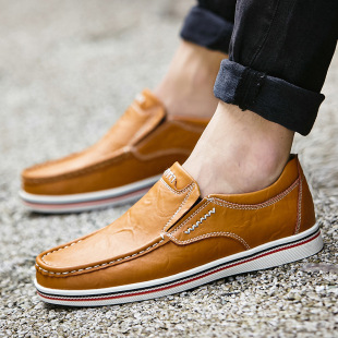 Spring matching loafers shoes 45 plus size Tods men's shoes 46 Brown British business casual shoes leather shoes 47