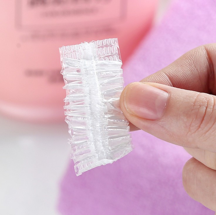 Disposable Transparent Waterproof Ear Mask Hair Dyeing Bath Ear Mask Shampoo Bathing Ear Holes