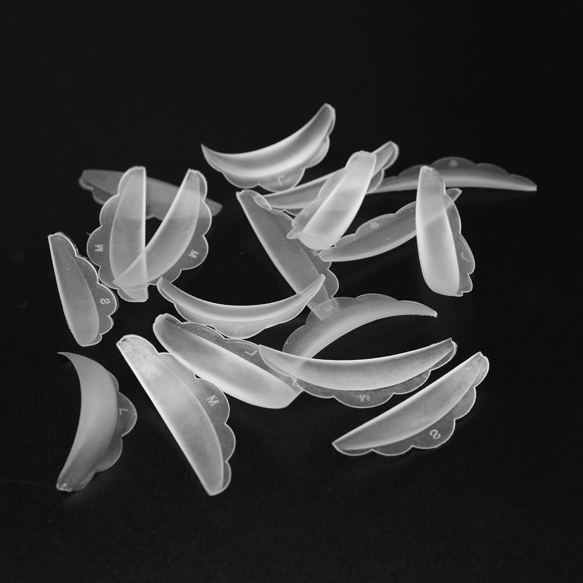 Eyelash ironing special sunflower edge patch eyelash silicone patch eyelash ironing aid grafting eyelash tool