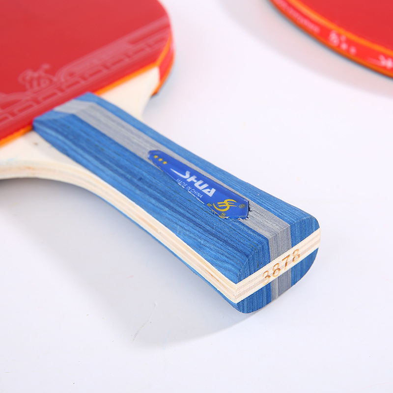 Shuhua 3878 table tennis racket set 2 rackets to send 3 table tennis sporting goods wholesale